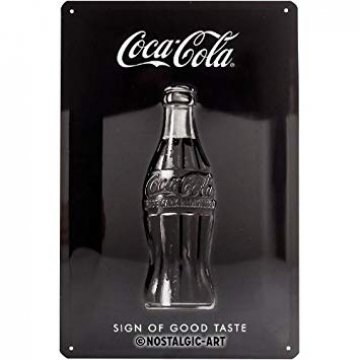 Placa Met�lica 20x30 - Coca Cola Good Taste